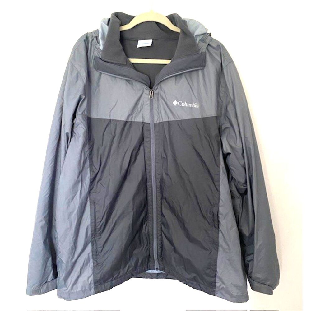 Columbia Glennaker Sherpa Lined Gorpcore Jacket Omni-Shield Repels Moisture XL